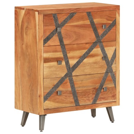 vidaXL Sideboard 60×30×75 cm Akazie Massivholz 