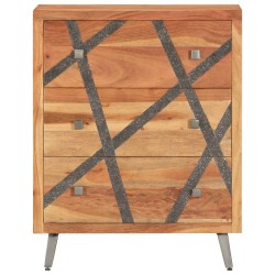 vidaXL Sideboard 60×30×75 cm Akazie Massivholz 
