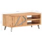 vidaXL Couchtisch 90×45×40 cm Massivholz Akazie vidaXL Couchtisch 90×45×40 cm Massivholz Akazie
