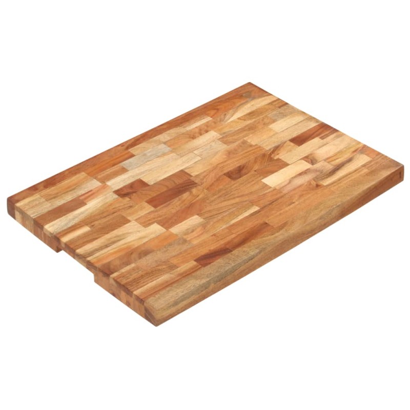 vidaXL Hackblock 60x40x4 cm Akazie Massivholz vidaXL Hackblock 60x40x4 cm Akazie Massivholz