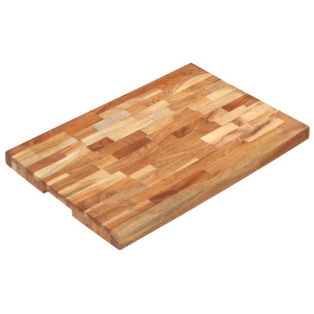 vidaXL Hackblock 60x40x4 cm Akazie Massivholz  
