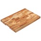 vidaXL Hackblock 60x40x4 cm Akazie Massivholz vidaXL Hackblock 60x40x4 cm Akazie Massivholz