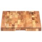 vidaXL Hackblock 60x40x4 cm Akazie Massivholz vidaXL Hackblock 60x40x4 cm Akazie Massivholz