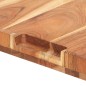vidaXL Hackblock 60x40x4 cm Akazie Massivholz vidaXL Hackblock 60x40x4 cm Akazie Massivholz