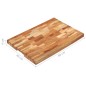 vidaXL Hackblock 60x40x4 cm Akazie Massivholz vidaXL Hackblock 60x40x4 cm Akazie Massivholz