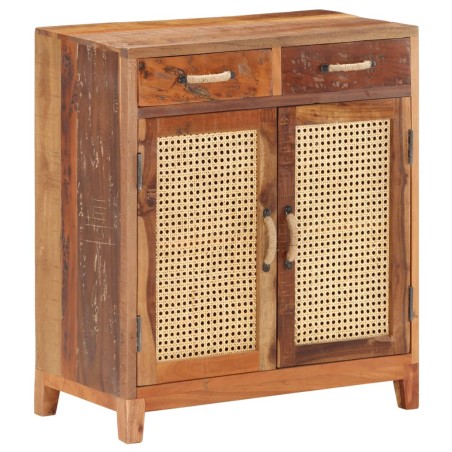 vidaXL Sideboard 65x35x75 cm Altholz Massiv