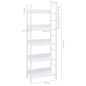 vidaXL Bücherregal 5 Regalböden Weiß 60x27,6x158,5 cm Holzwerkstoff vidaXL Bücherregal 5 Regalböden Weiß 60x27,6x158,5 cm Holzwerkstoff