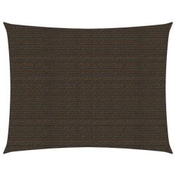 vidaXL Sonnensegel 160 g/m² Braun 2,5x4 m HDPE