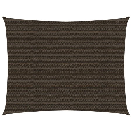 vidaXL Sonnensegel 160 g/m² Braun 2,5x4 m HDPE