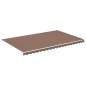 vidaXL Markisenbespannung Braun 5x3 m vidaXL Markisenbespannung Braun 5x3 m