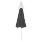 vidaXL Strandschirm Anthrazit 240 cm vidaXL Strandschirm Anthrazit 240 cm