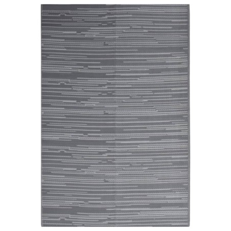 vidaXL Outdoor-Teppich Anthrazit 140x200 cm PP