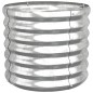 vidaXL Pflanzkübel Pulverbeschichteter Stahl 40x40x36 cm Silber vidaXL Pflanzkübel Pulverbeschichteter Stahl 40x40x36 cm Silber