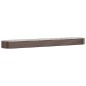 vidaXL Hochbeet Pulverbeschichteter Stahl 507x100x36 cm Braun vidaXL Hochbeet Pulverbeschichteter Stahl 507x100x36 cm Braun