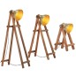 vidaXL Stehlampen 3 Stk. Messing E27 Mango Massivholz vidaXL Stehlampen 3 Stk. Messing E27 Mango Massivholz
