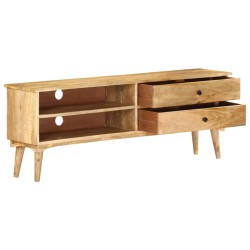 vidaXL TV-Schrank 140x30x50 cm Massivholz Mango