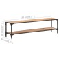 vidaXL TV-Schrank 150x30x40 cm Akazie Massivholz vidaXL TV-Schrank 150x30x40 cm Akazie Massivholz