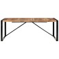 vidaXL Esstisch 200x100x75 cm Massivholz mit Palisander-Finish