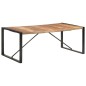 vidaXL Esstisch 200x100x75 cm Massivholz mit Palisander-Finish