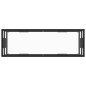 vidaXL TV-Schrank Schwarz mit Hartglas 120x40x40 cm vidaXL TV-Schrank Schwarz mit Hartglas 120x40x40 cm