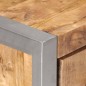 vidaXL Sideboard 60x35x72 cm Raues Mangoholz vidaXL Sideboard 60x35x72 cm Raues Mangoholz
