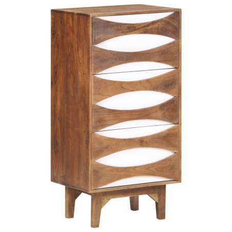 vidaXL Kommode 43,5x35x90 cm Massivholz Akazie  