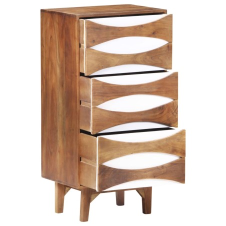 vidaXL Kommode 43,5x35x90 cm Massivholz Akazie  