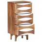 vidaXL Kommode 43,5x35x90 cm Massivholz Akazie vidaXL Kommode 43,5x35x90 cm Massivholz Akazie