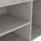 vidaXL Schuhbank mit Kissen Betongrau 80x30x47 cm Holzwerkstoff vidaXL Schuhbank mit Kissen Betongrau 80x30x47 cm Holzwerkstoff