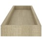 vidaXL Loggia Wandregale 2 Stk. Eichen-Optik 80x15x4 cm MDF vidaXL Loggia Wandregale 2 Stk. Eichen-Optik 80x15x4 cm MDF
