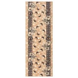 vidaXL Teppichläufer BCF Beige 80x200 cm