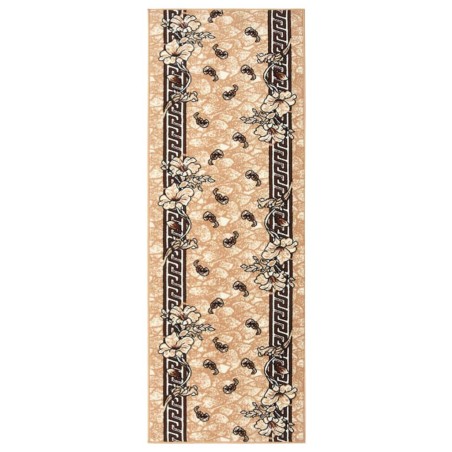 vidaXL Teppichläufer BCF Beige 80x200 cm