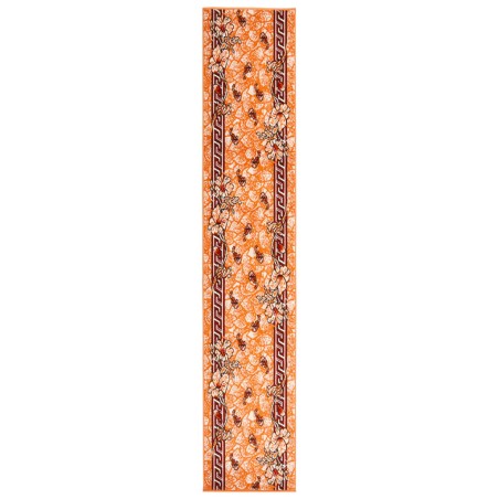 vidaXL Teppichläufer BCF Terrakottarot 60x350 cm