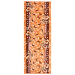 vidaXL Teppichläufer BCF Terrakottarot 100x350 cm