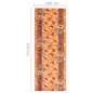 vidaXL Teppichläufer BCF Terrakottarot 100x350 cm vidaXL Teppichläufer BCF Terrakottarot 100x350 cm