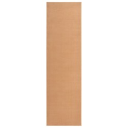 vidaXL Teppichläufer BCF Beige 80x300 cm