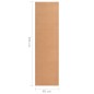 vidaXL Teppichläufer BCF Beige 80x300 cm vidaXL Teppichläufer BCF Beige 80x300 cm