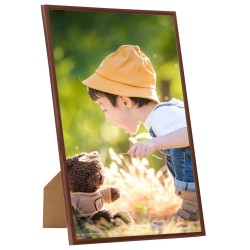 vidaXL Bilderrahmen Collage 3 Stk. für Wand Tisch Bronze 18x24 cm MDF