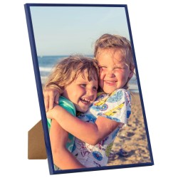 vidaXL Bilderrahmen Collage 5 Stk. für Wand Tisch Blau 42x59,4cm MDF