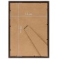 vidaXL Bilderrahmen Collage 3 Stk. für Tisch Schwarz 18x24 cm MDF vidaXL Bilderrahmen Collage 3 Stk. für Tisch Schwarz 18x24 cm MDF
