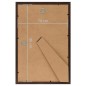 vidaXL Bilderrahmen Collage 3 Stk. für Wand Tisch Schwarz 70x90 cm MDF vidaXL Bilderrahmen Collage 3 Stk. für Wand Tisch Schwarz 70x90 cm MDF