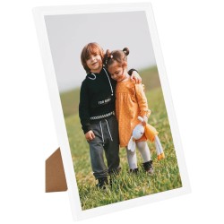 vidaXL Bilderrahmen Collage 3 Stk. für Wand Tisch Weiß 70x90 cm MDF
