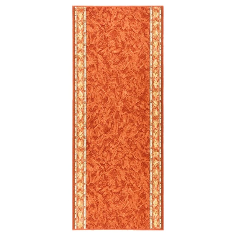 vidaXL Teppichläufer Terrakottarot 100x250 cm Rutschfest vidaXL Teppichläufer Terrakottarot 100x250 cm Rutschfest