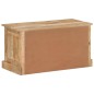 vidaXL Schuhbank 85x40x45 cm Massivholz Mango