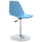 vidaXL Esszimmerstühle 2 Stk. Drehbar Blau PP vidaXL Esszimmerstühle 2 Stk. Drehbar Blau PP
