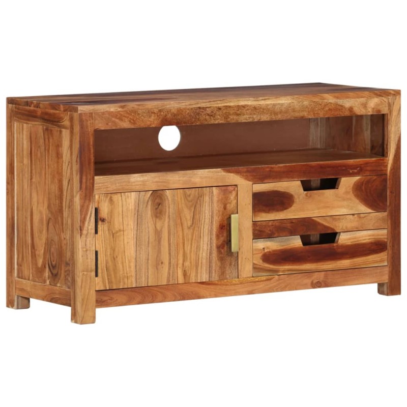 vidaXL TV-Schrank 90x34,5x50 cm Massivholz Akazie vidaXL TV-Schrank 90x34,5x50 cm Massivholz Akazie