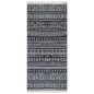 vidaXL Teppich Schwarz und Weiß 100x200 cm Baumwolle vidaXL Teppich Schwarz und Weiß 100x200 cm Baumwolle