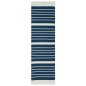 vidaXL Teppich Marineblau 80x300 cm Baumwolle vidaXL Teppich Marineblau 80x300 cm Baumwolle