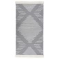 vidaXL Teppich Dunkelgrau 80x150 cm Baumwolle vidaXL Teppich Dunkelgrau 80x150 cm Baumwolle