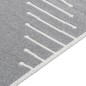 vidaXL Teppich Dunkelgrau 80x150 cm Baumwolle vidaXL Teppich Dunkelgrau 80x150 cm Baumwolle
